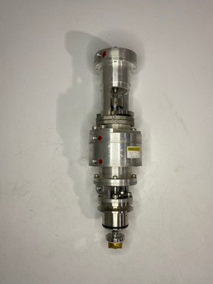 ONE (1) AOKI Stainless Steel Pneumatic Valve Actuator SL4-J L-Type 25A (USED)