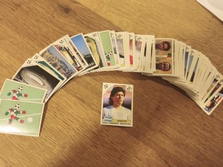101 Panini Sammelbilder WM 90 Italia 1990 inkl Maradona TOP ZUSTAND