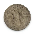 1921 25c Standing Liberty Key Date Silver Quarter United States Coin NR #C802-3