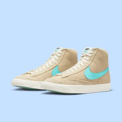 Nike Blazer Mid '77 Beige FJ4414-200 Men's Size 9.5 Shoes #60C