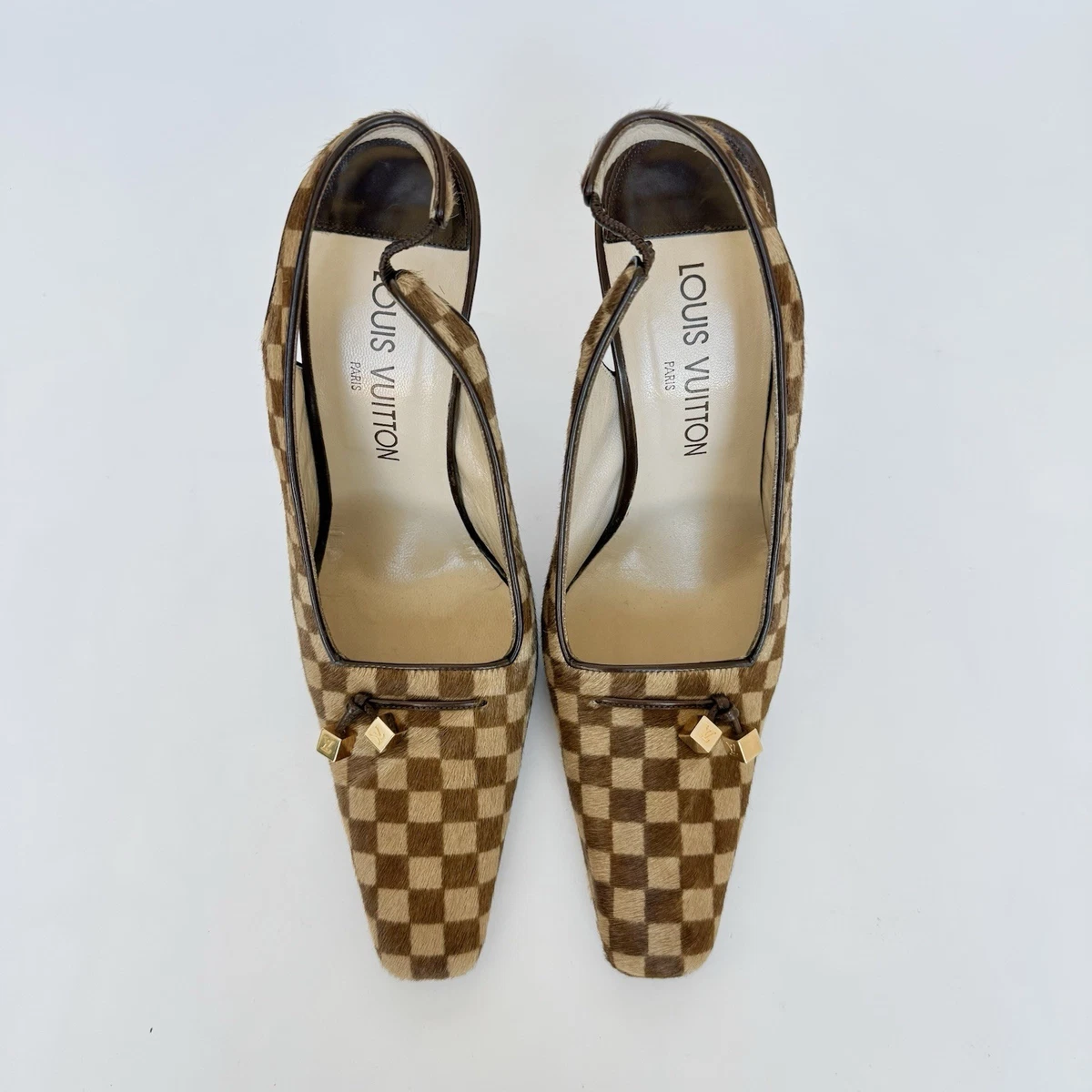 Louis Vuitton Damier Shoes In Women's Heels for sale | eBay