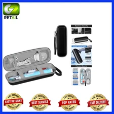 Waterproof Electric Toothbrush Storage Case with Hand Strap - Travel Ready