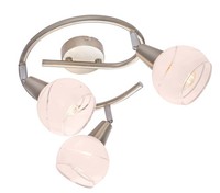 Globo G Elliott Led Strahler Metall Nickel Matt, 3X E14 Led, Warmweiß, 400 Lm, 3