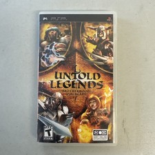 Untold Legends: Brotherhood of the Blade - Sony PSP - Game & Case