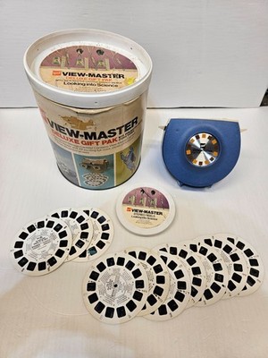 Vintage GAF View-Master Deluxe Gift Pak  - Looking into Science