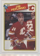 1988-89 O-Pee-Chee Jim Peplinski #243 1u6
