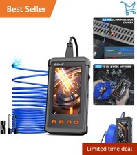 Endoscope Camera HD 1080p 5.5mm Borescope 4.3 IPS Screen for Plumbing Automotive