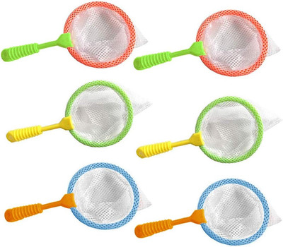 Durable Kids Bug Catcher Nets, 6PCS Insect Collecting Net Bath Toy Adventure Too