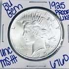 1925 BU UNCIRCULATED SILVER PEACE DOLLAR AUTHENTIC U.S. MINT FREE SHIPPING 6760