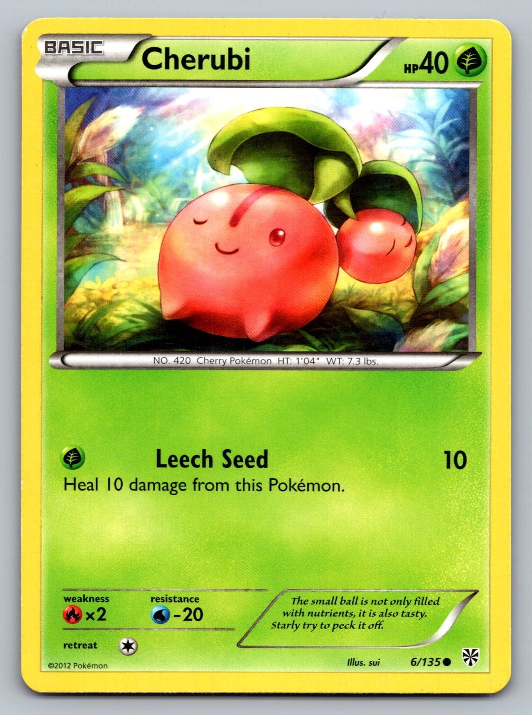 Pokemon TCG Plasma Storm Cherubi #6