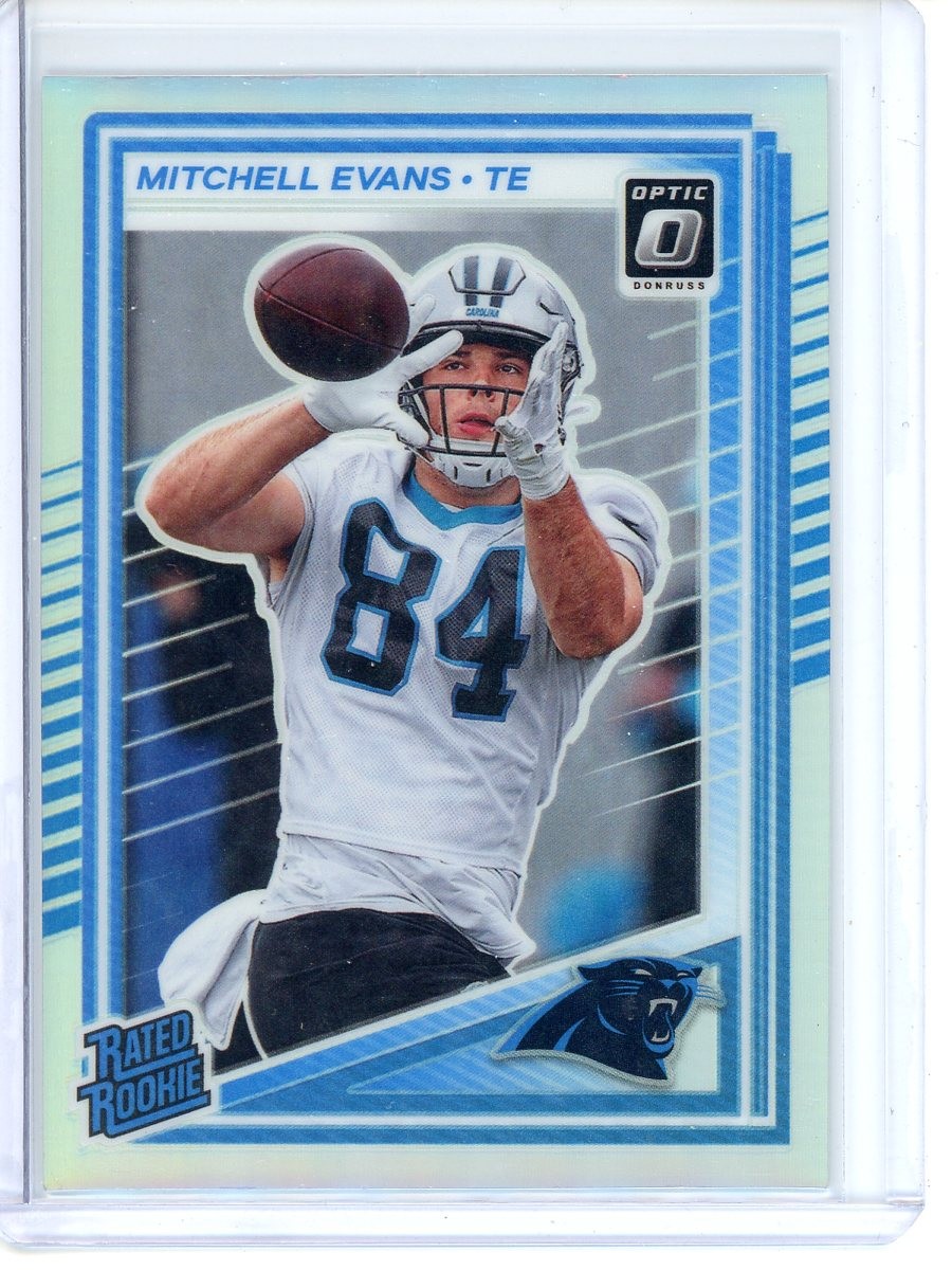 Mitchell Evans Holo Rookie 2025 Donruss Optic #254