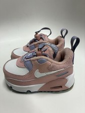 Nike Air Max 90 Toggle SE Toddler In Pink Glaze/White/Purple Dawn Size 4c
