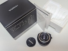  Top Mint in Box Voigtlander Color Skopar 35mm F/2.5 Pii VM Leica M Japan 174