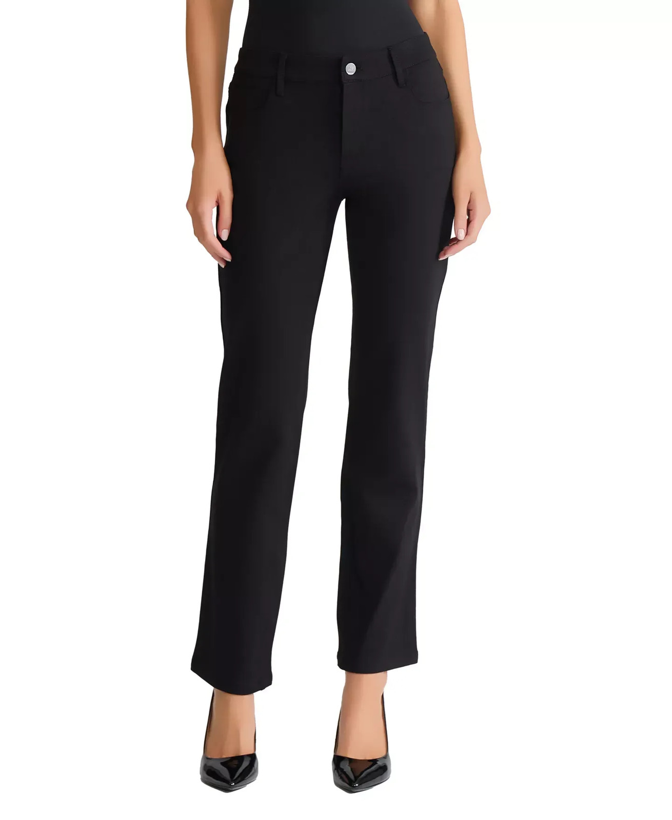 Jones New York Women's Jeans Sz 12 Lexington Mid Rise Straight