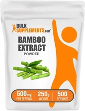 BulkSupplements Bamboo Extract Powder - 500mg per Serving 