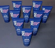 Dollar Shave Club Shave Butter Lot of 10 Travel 1oz Tubes New Sealed