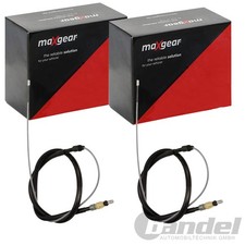 2x MAXGEAR HANDBREMSSEILE passend für PEUGEOT 207 207/207+ LINKS+RECHTS