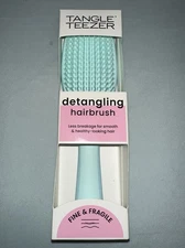Tangle Teezer The Ultimate Detangler Hairbrush – Fine & Fragile (Aqua Blue) New