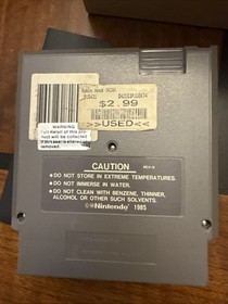 Robin Hood Prince of Thieves - NES Nintendo Aut&eacute;ntico Limpio, Probado y Funcionando