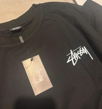 stussy xxl dark grey T shirt nike editon