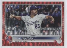 2022 Topps Series 2 Red Foilboard 125/199 Jon Heasley #430 0b4t