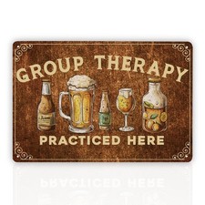 Funny Bar Metal Tin Signs, Metal Signs Plaque, Stylish Wall Art Plaques for H...