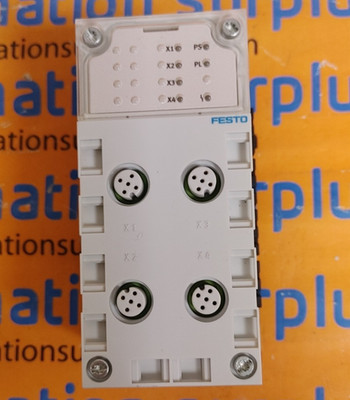 FESTO CPX-CTEL-4-M12-5POL ELECTRICAL INTERFACE MODULE NEW!! QUANTITY!! READ!!