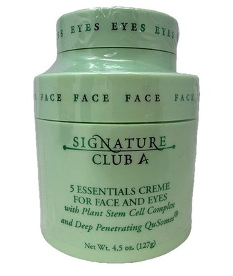 Signature Club A 5 Essentials Face and Eye Cream Duo Plant Stem Cell-4.5oz-NEW