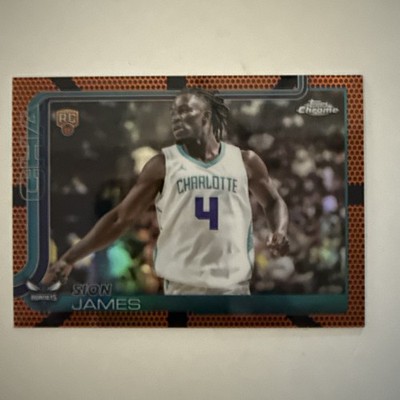 2025-26 Topps Chrome #283 Sion James Rookie RC Basketball Border Refractor