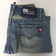 4p’s By Mens Japanese Blue Wash 7/8 Denim Jeans Size Small /26 VGC JBS64P2