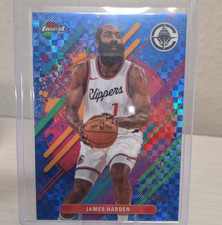 Topps 2025-26 Finest James Harden #278 Blue X-Fractor /49 Clippers Basketball