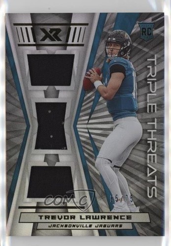 2021 Panini XR Trevor Lawrence RPA Auto 10/10 Jaguars Rookie