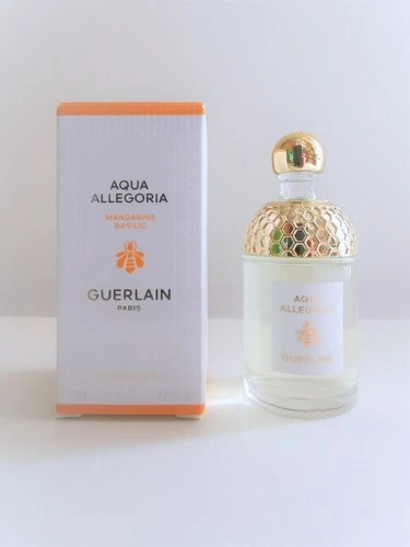 MINIATURE GUERLAIN AQUA ALLEGORIA MANDARINE BASILIC EDT 0.25 OZ 7,5 ML NEW
