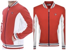 Fila Settanta Wimbledo Red Tennis Track Top Bjorn Borg