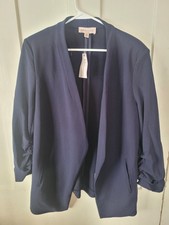 Philosophy Womens Blue Blazer Size M Medium NWT