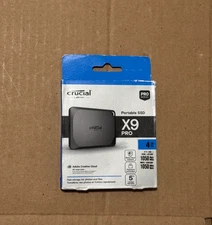 Crucial X9 Pro 4TB USB-C Portable External SSD 1050mb (CT4000X9PROSSD9) SEALED