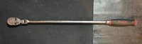 25 5/8” Long Snap-on SHLF80A 1/2" Dual 80 Long Flex Ratchet 4 Impact Sockets USA