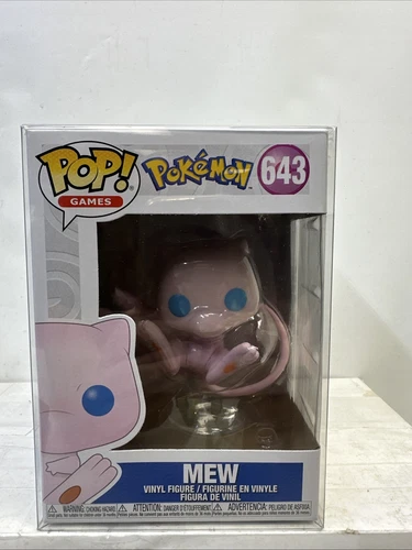Funko Pop! Games: Pokemon #643 Mew Vinyl Figure In Protector