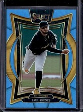 2025 Panini Select Paul Skenes Concourse Light Blue Prizm #/199 Pirates