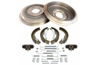 Mapco Bremsensatz Trommelbremse 35707/3 Aluminium FüR Skoda Roomster 5J7 Praktik