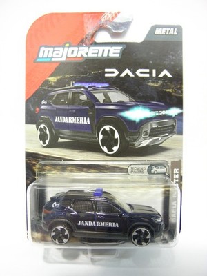 Majorette DACIA DUSTER Diecast car DACIA Duster JANDARMERIA