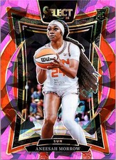 2025 Panini Select WNBA #42 Aneesah Morrow Pink Ice Prizm