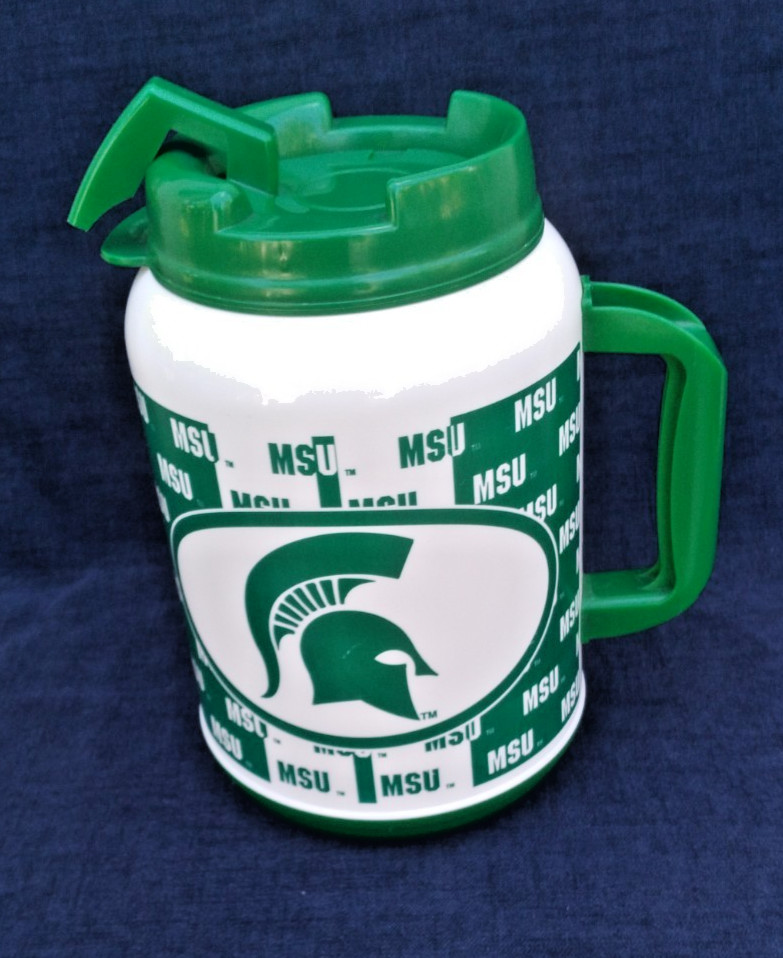 MSU Michigan State University 64 oz Whirley Super Foam Insulated Mug With Handle