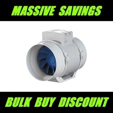 BLAUBERG Turbo Hydroponic Inline Exhaust Fan Vent Extractor Industrial All Sizes