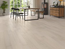 £19.99m2 125mm Natural White Washed Oak Engineered Wood Flooring
