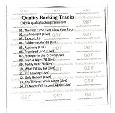 Elvis Backing Tracks  Elvis  mix of live 70's  QBT tracks