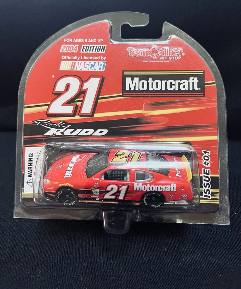 Ricky Rudd #21 Motorcraft 2004 escala 1:64 Team Calibre NASCAR fundido a presión Foto 2 de 2