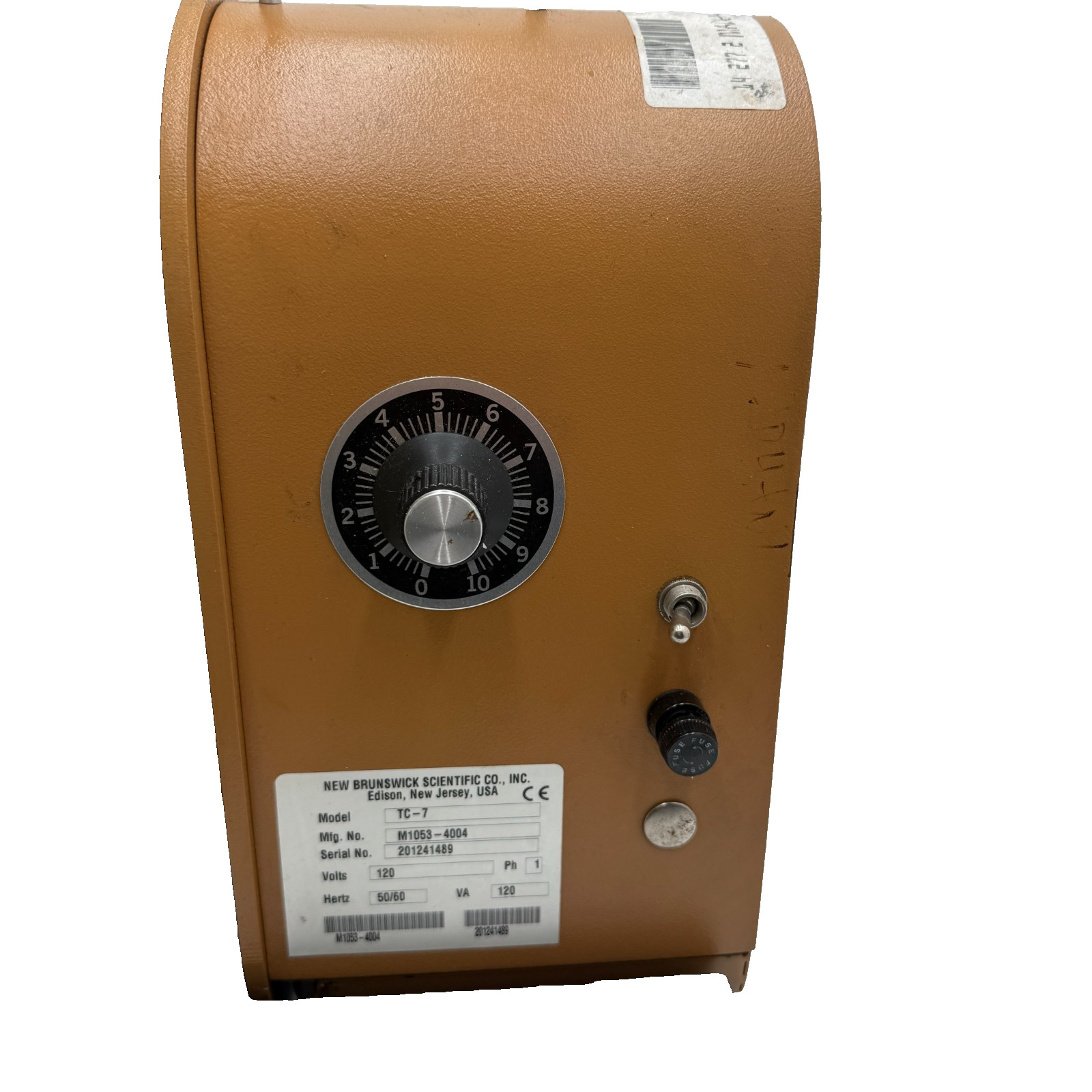 New Brunswick TC-7 Tissue Culture Roller Rotator w/ Manual - ( ONLY PARTS)