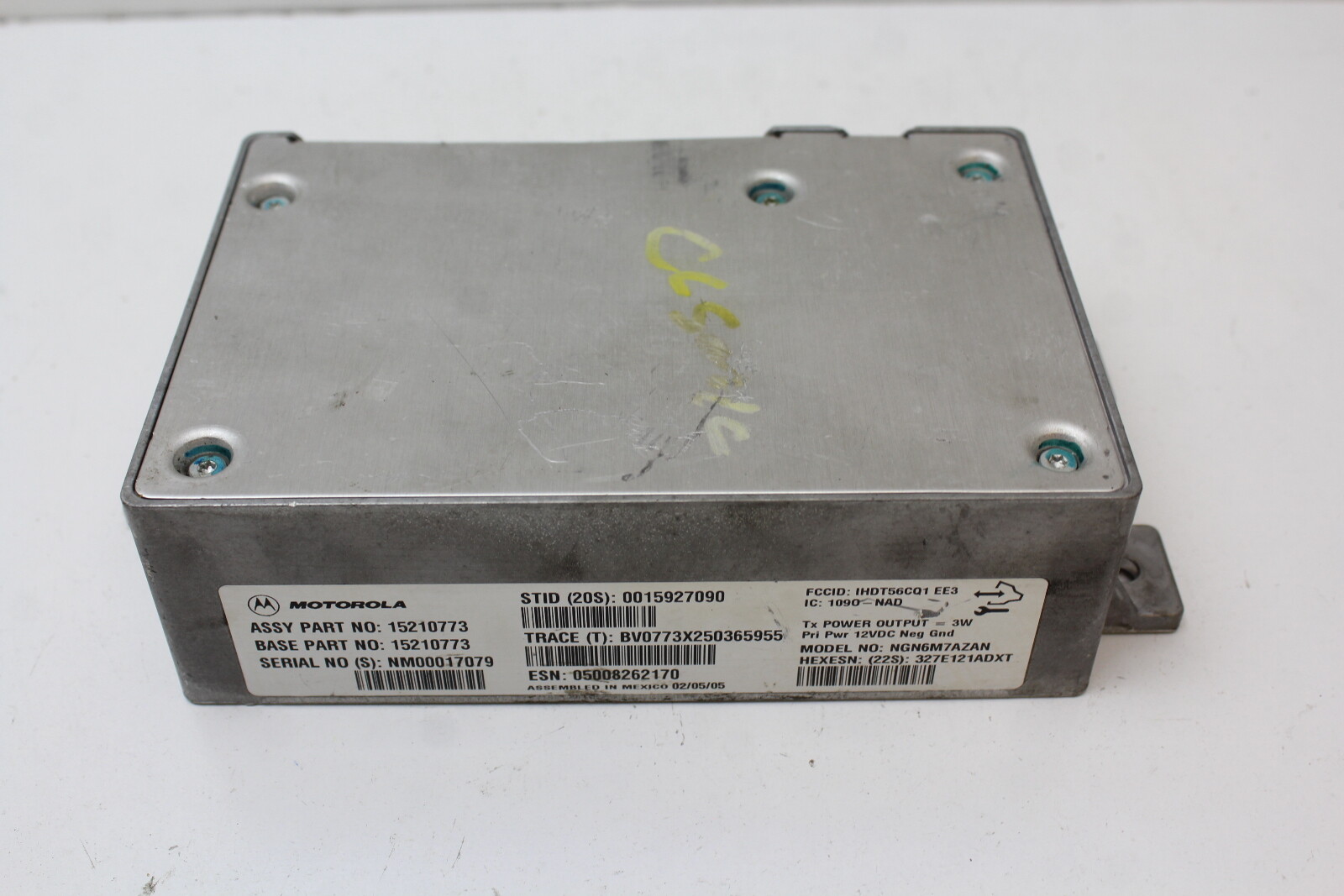 03-04 Cadillac CTS 15210773 Communication ONstar Control Module | eBay