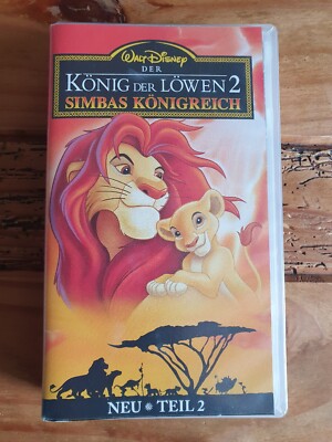 Walt Disney - VHS Kassette - Der König der Löwen 2 ''Simbas Königreich''